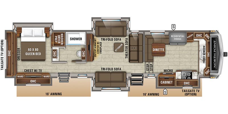 INCOMING! 2020 Jayco North Point 383FKWS