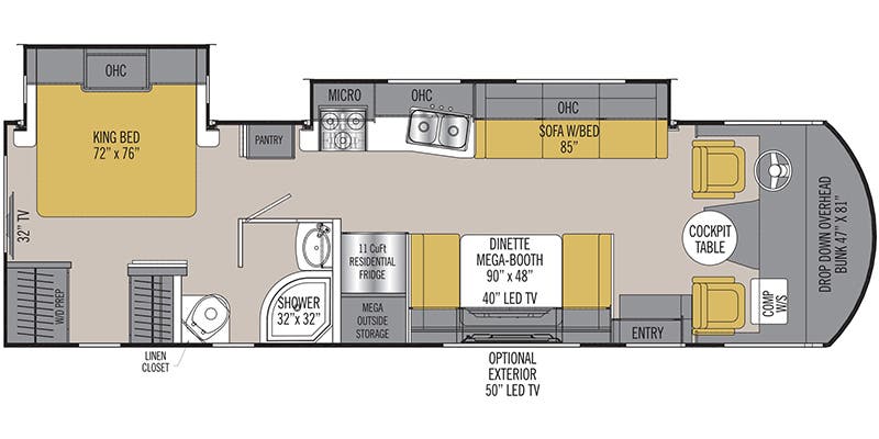 2018 Coachmen Pursuit 32WC