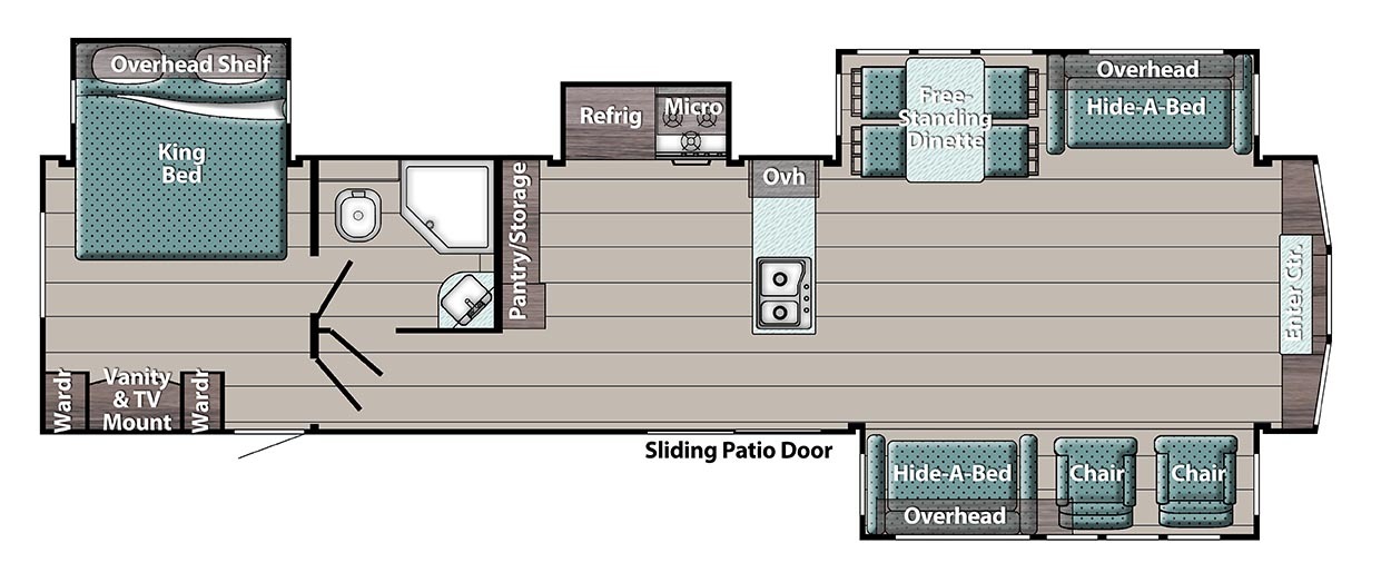 2025 Gulf Stream Kingsport 406FLR