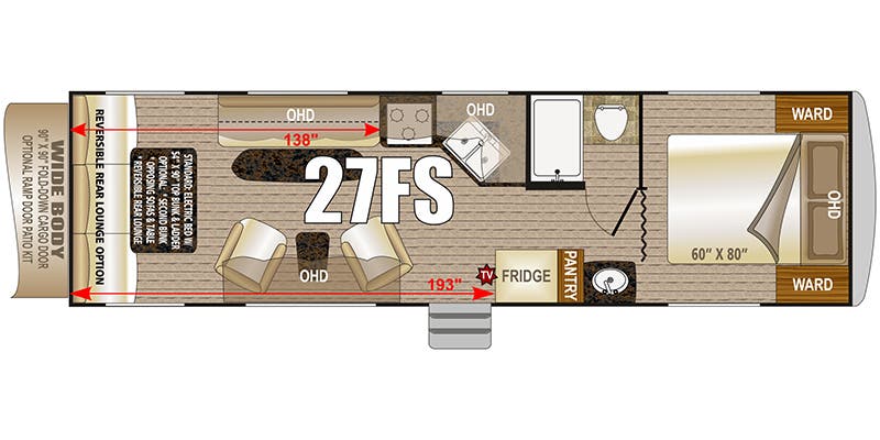 2020 Desert Fox 27FS Toy Hauler